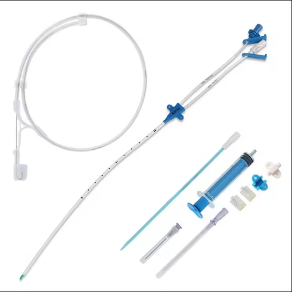 Central Venous Catheter Double Lumen Medical CVC Kit Central Venous Catheter