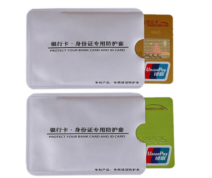 NFC Blocking Card With Custom Printing Blocker Card Signal Shield Safety Guard