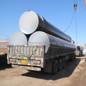 FBE Coated 1000mm Diameter SSAW Spiral Welded Steel Pipe For Construction
