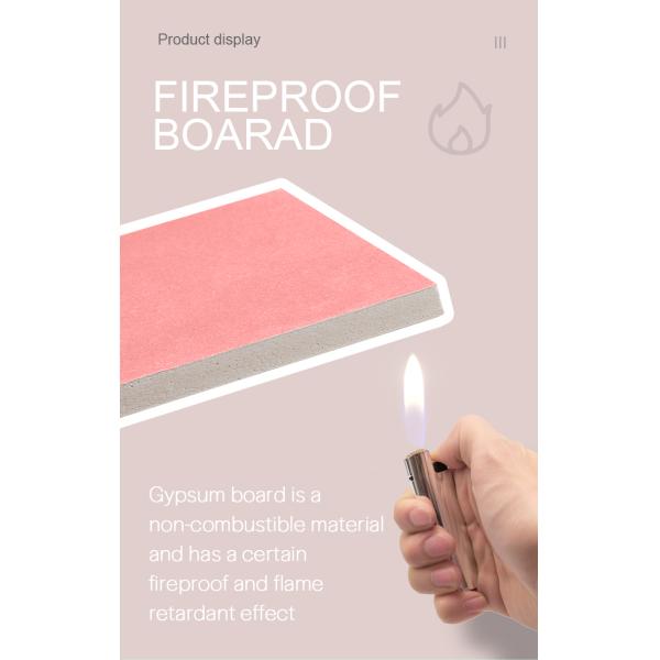 12mm Water Resistant Gypsum Board for Ceiling Drywall Partition Common Surface Paper Sheetrock Plaster Board for Living Bedroom