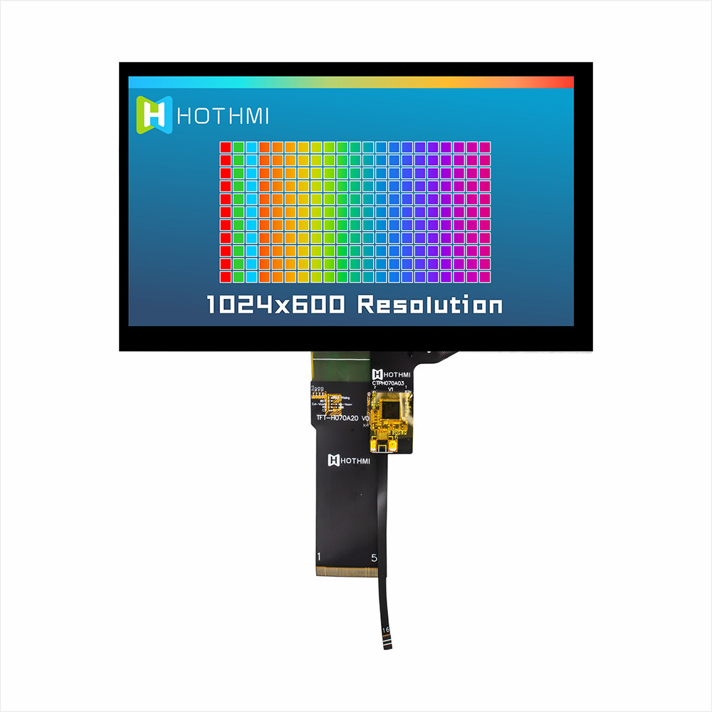 7 Inch 1024x600 Capacitive Touchscreen TFT LCD Display