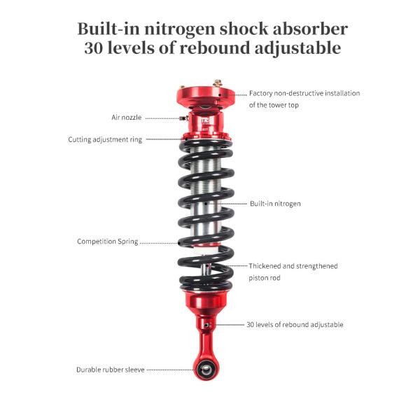 Wrangler JK JL Mono Shock Absorber 2.5 Performance 0-2 Inch Lift Kit