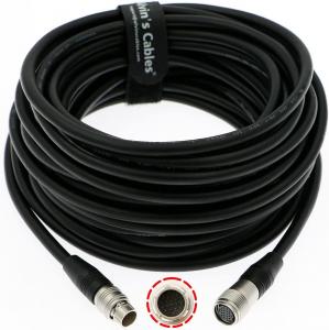 Quality Alvin’S Cables Hirose 20 Pin Male To Female Extension Cable For Canon CN-E18-80mm Lens To FPD-400D| ZSG-C10| ZSD-300D Co wholesale