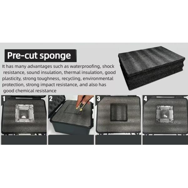 IP67 Waterproof Tool Case 600x425x300mm Custom Logo OEM