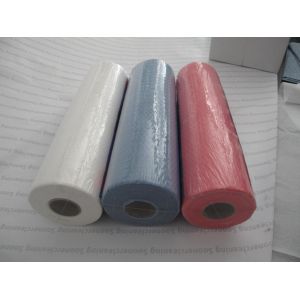 Rough Surfaces Spunlace 40gsm Nonwoven Cleaning Wipes For Industry