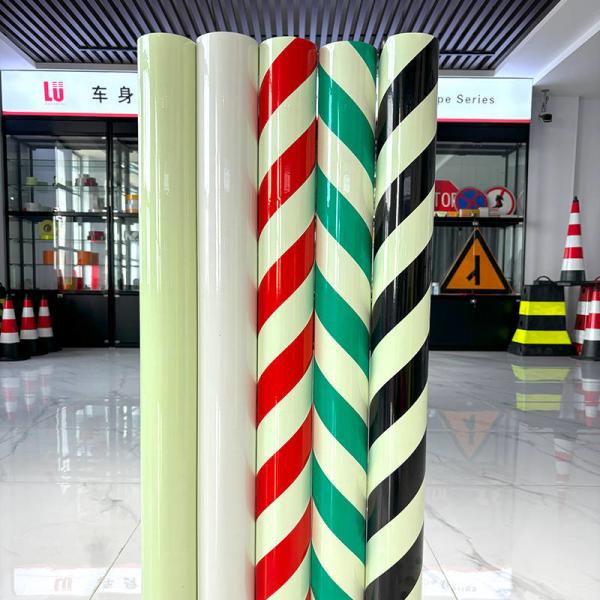 Printable Self Adhesive Glow in the Dark Vinyl 1.22*45.72m For Safety Exit Sign