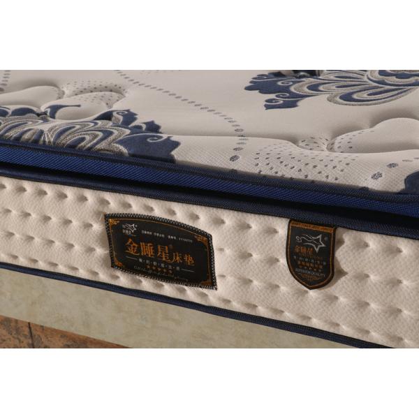 Hotel Room Compressed Memory Foam Mattress , soft Bonnell Coil Mattress