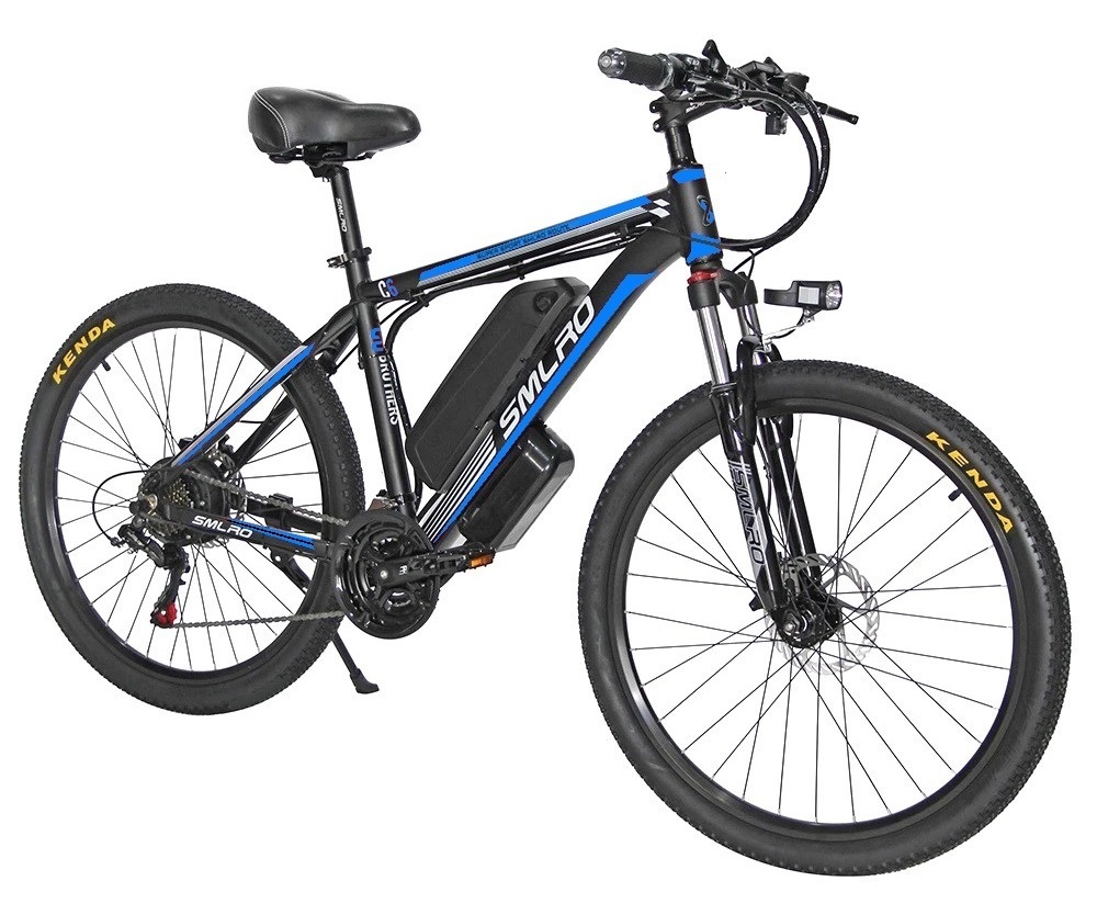Battery Operated 26 Electric Mountain Bike 48V With 21 Speed Gear