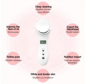 Quality 1000mAh Facial Beauty Devices Heat Cooling Galvanic Ion Facial Massager wholesale