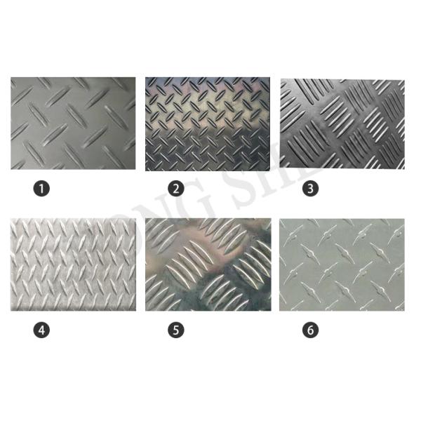 Q235B Hot Dipped Galvanized Checkered Iron Floor Steel with 7 Days Stock and PVOC Certification in 1251-1500mm Width