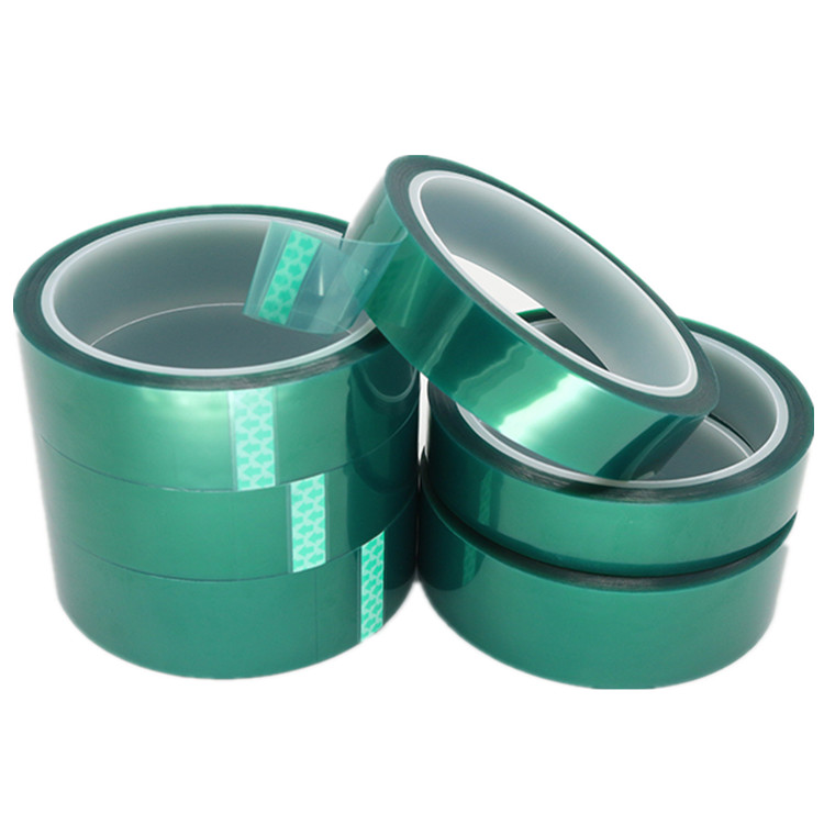 0.08mm PET Polyester Film Green Circuit Board Heat Resistant Metal Tape