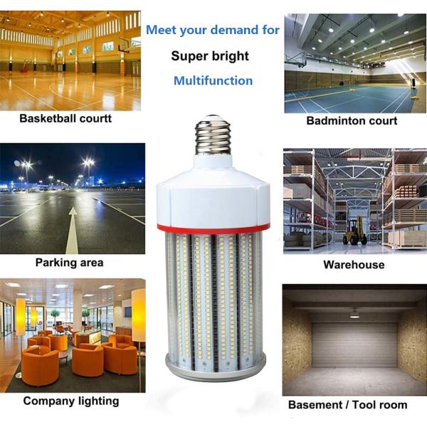 100V 130LM/W Garden 360D Illumination LED Corn Light Bulbs