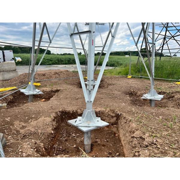 Source Helical Screw Piers Ground Anchors Helical Piles