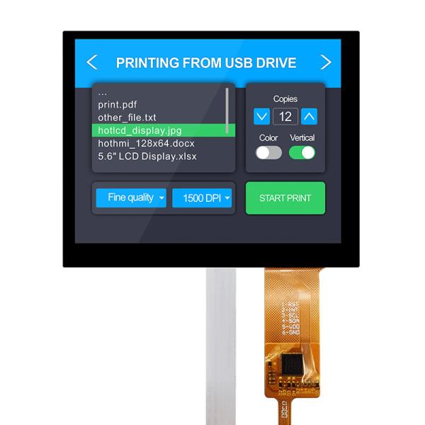 Cheap 5.7 Inch 640x480 Capacitive Touch Screen Ips Mipi Tft Lcd Panel for sale