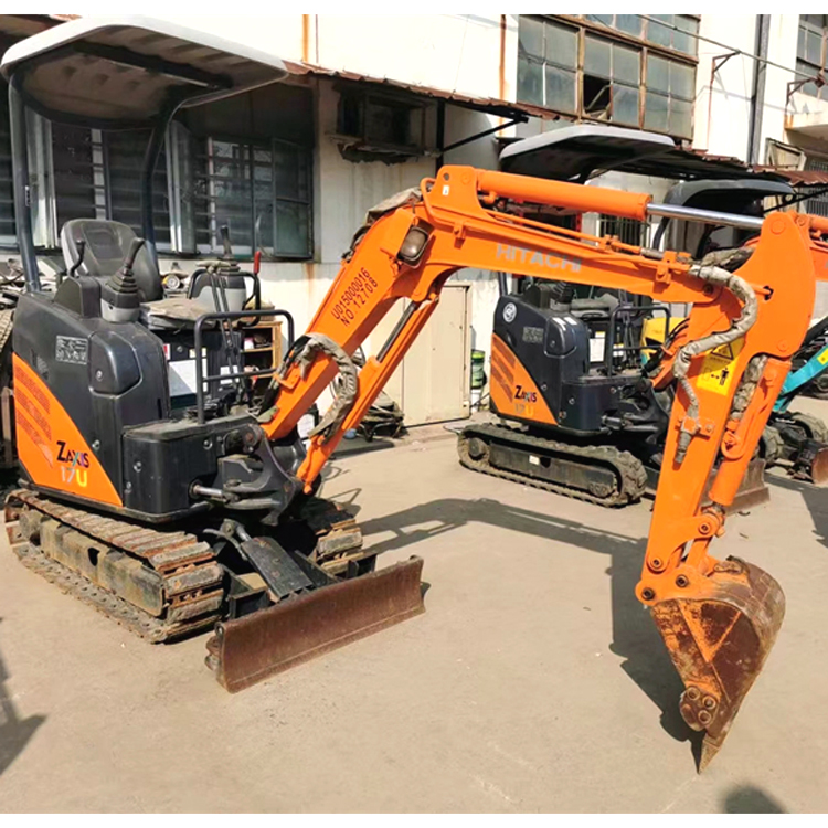 3200 Working Hours Mini Used Excavator Hitachi ZX17 in Shanghai 2018 Year Model Japan Made