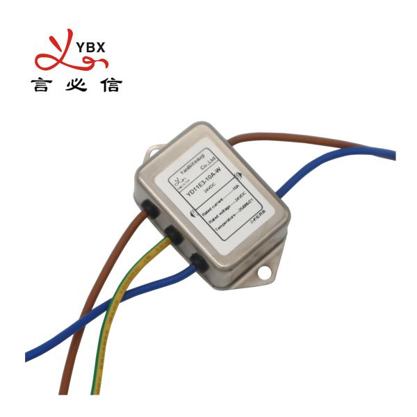 10A Electrical DC Line Noise Filter ISO9001 Certification OEM Service