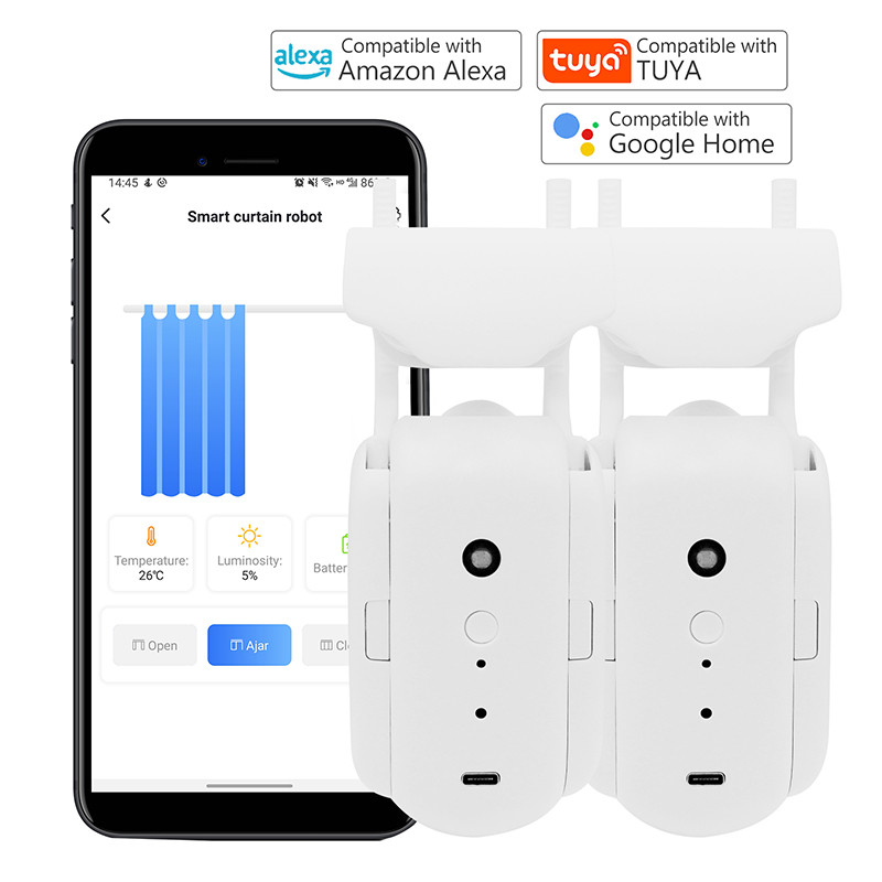 BLE WiFi Automatic Curtain Opener Closer