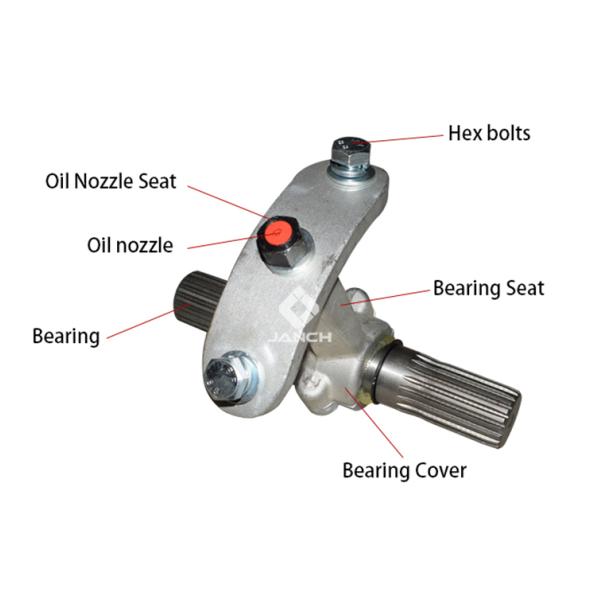 Max Speed 300 Intermediate Hanger Bearings for Concrete Mixing Station Screw Conveyors