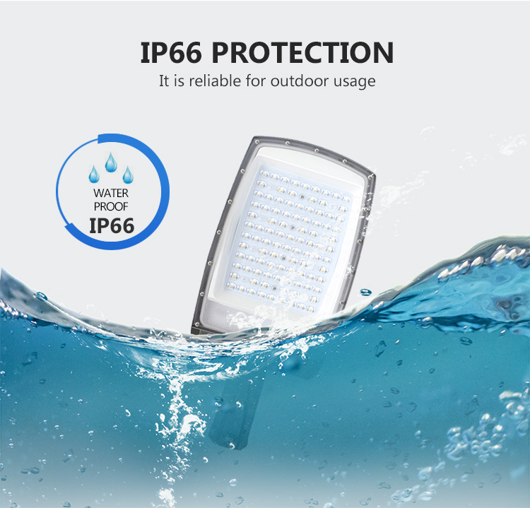 Road Lighting 50w 100w 150w 200w Outdoor Street Lights IP65 Waterproof with 4000K CCT
