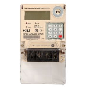 Quality Keypad Single phase Prepaid Energy Meters with STS / IEC standard wholesale