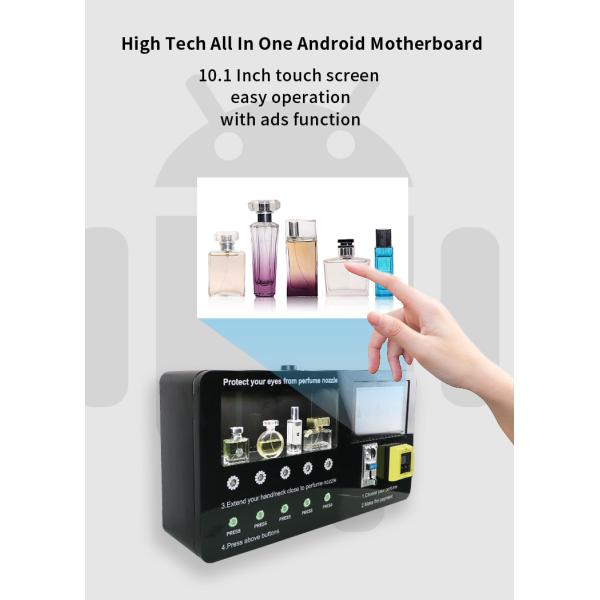 XYZ Unmanned Self-service Wall Mounted Perfume Vending Machine Small Perfume Spraying Vending Machine