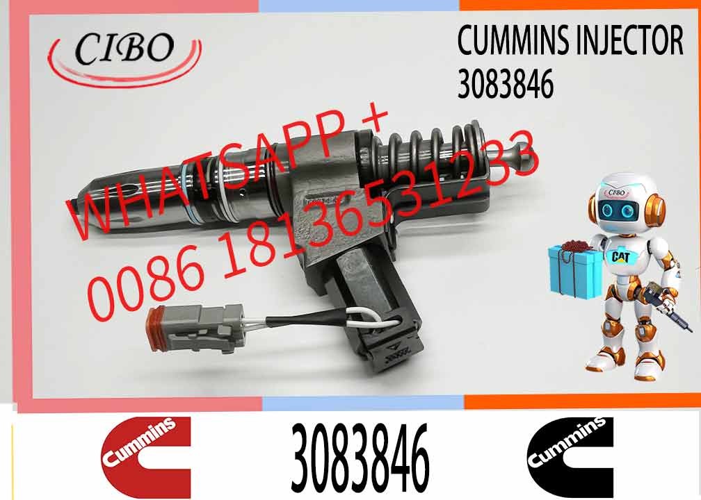 Reliable Fuel Injector Assembly 3083846T 3087558F For Cummins Engine N14 Series Matching Diesel
