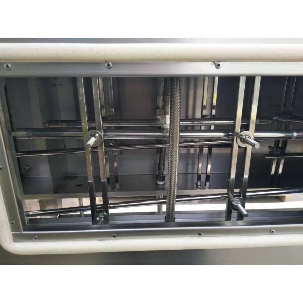 shrink lable steam tunnel with conveyor and steam generator for big bottle label shrinking