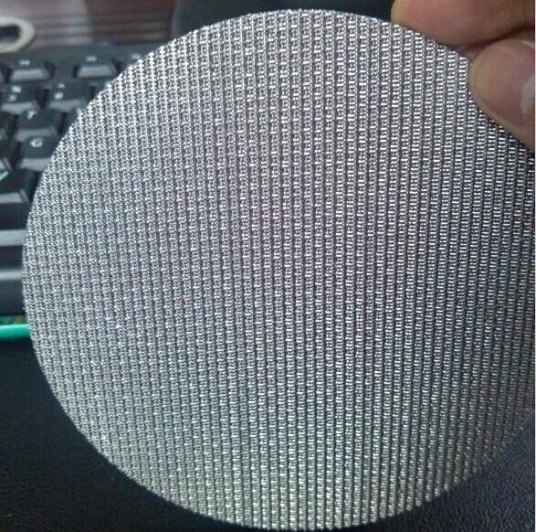 500 1000 Micron Unrimmed Stainless Steel Filter Disc Round 50mm 75mm Diameter