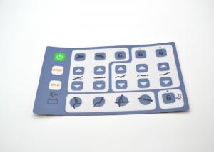 Quality Custom Tactile Embossed Button Membrane Switch Panel 180mmx110mm Size wholesale