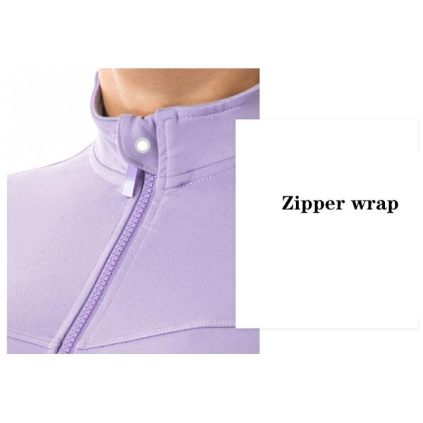 Drawstring Tops Zipper Horse Riding Jacket Soft Women Show Equestrian Clothing