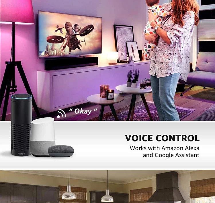 36W RGB Smart Music Led Ceiling Light 2700K Bluetooth Music Led Ceiling Lamp