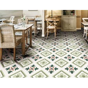 AAA Grade Moroccan Porcelain Tiles 20x20cm Matt Finish