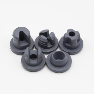 13mm Grey Bromobutyl Rubber Stopper Self Sealing Chemicals Resistant