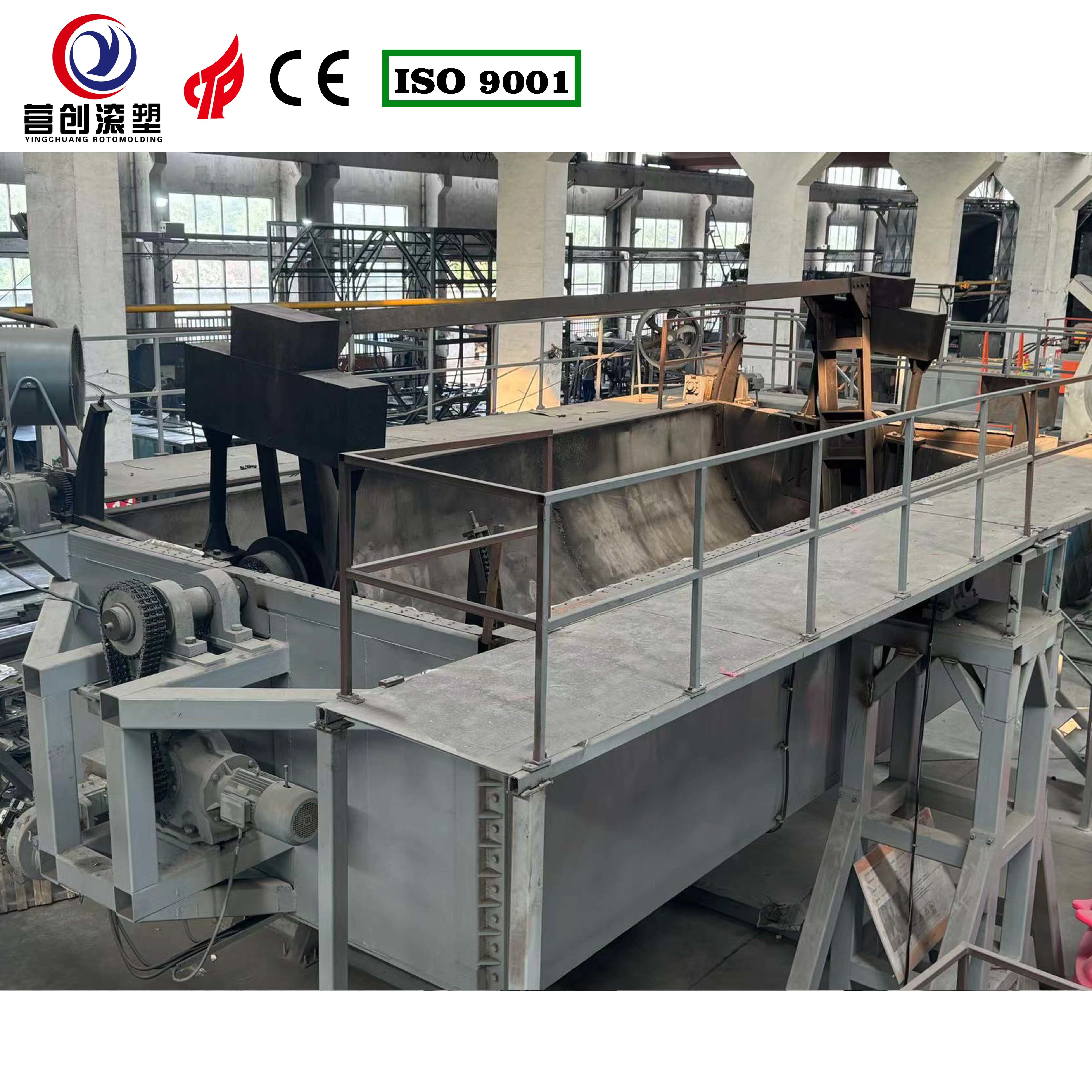 Fully Automatic Delta PLC Control Rotomoulding Machine with Comprehensive