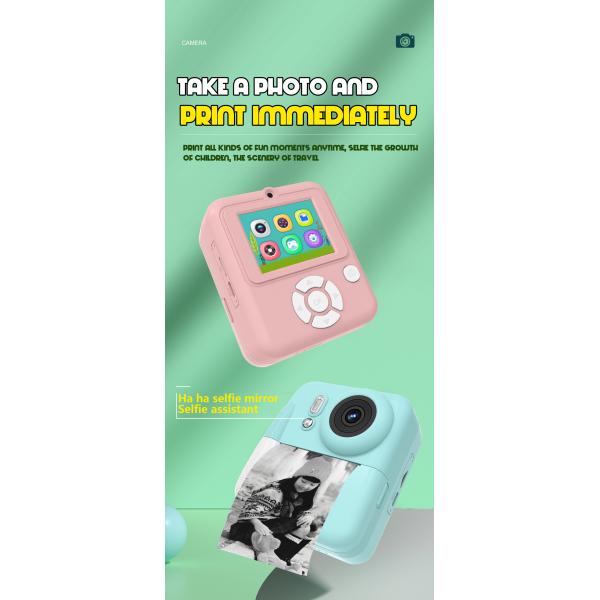 Instant Printing Photo Label Thermal Printing Q10 Video Printing Camera Toys