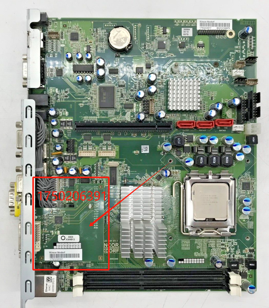 Wincor POS System Wincor Nixdorf Beetle Control Board 1750206391 01750206391