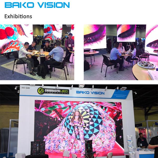 Light weight P6 Flexible Led Display with 192x192mm module