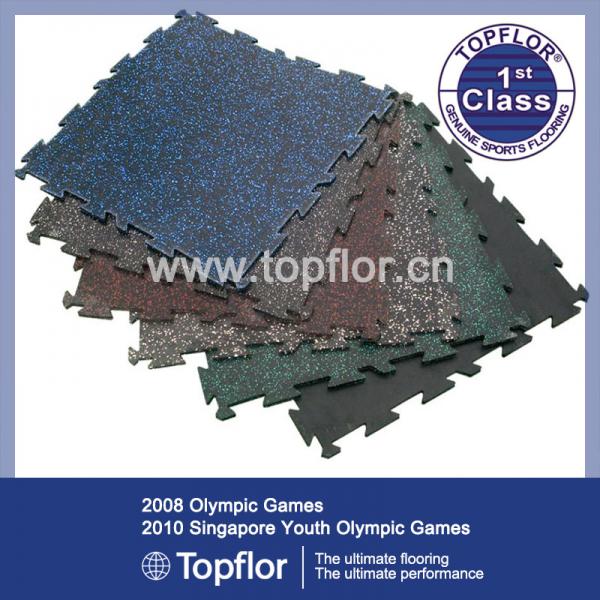 Cheap Nontoxic Rubber flooring/Industrial flooring for gym for sale