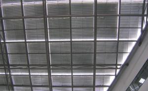 3.0mm Aluminum Retractable Louvre Skylight Roof System