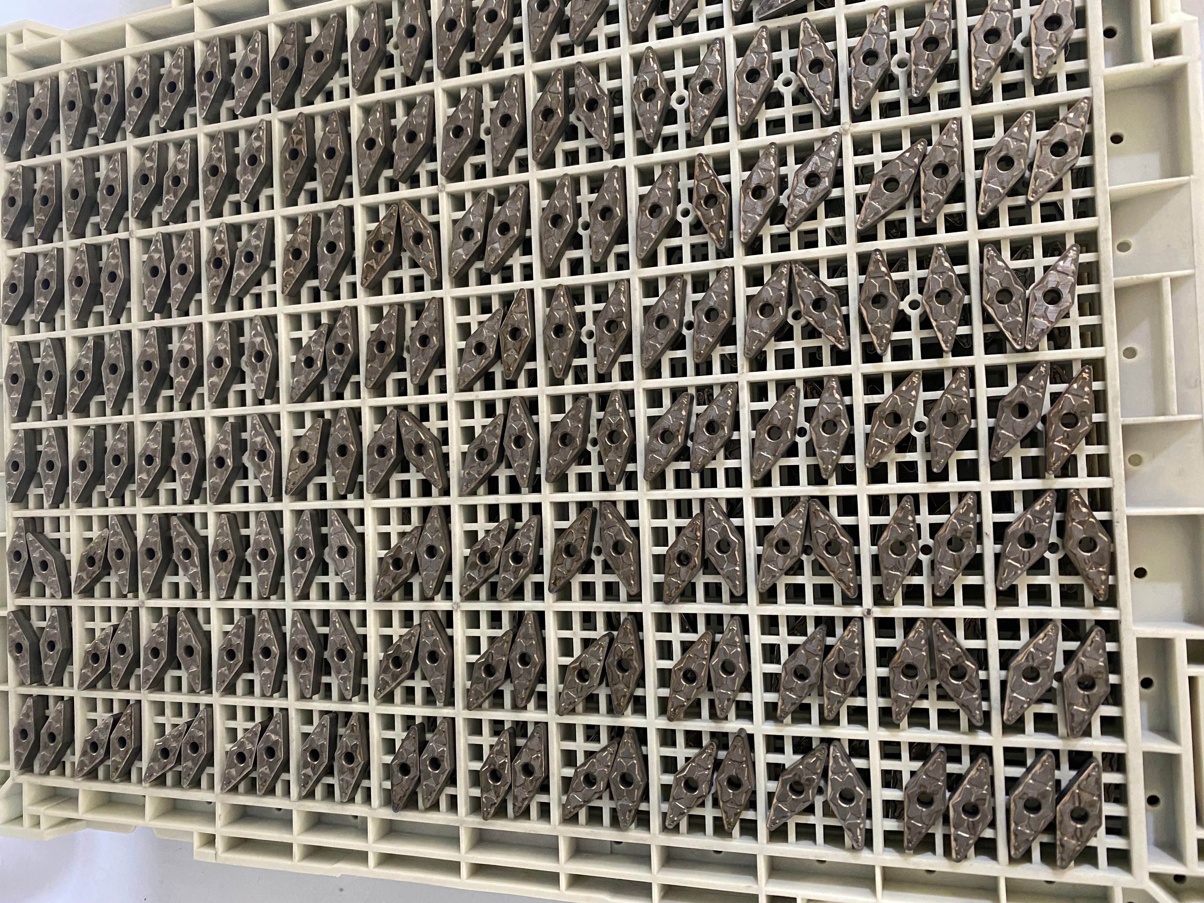 Cnc Tcmt Carbide Inserts , Tungsten Tcmt Insert TCMT110304 TCMT16T312