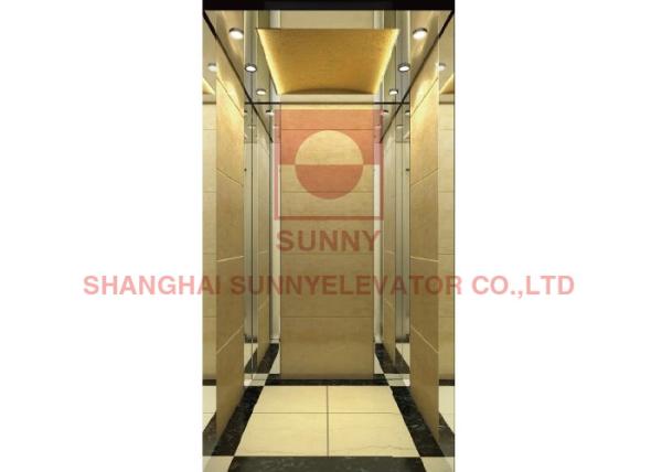Cheap 0.4m/S Pitless Residential Vertical Elevator With Auto Rescue Device for sale