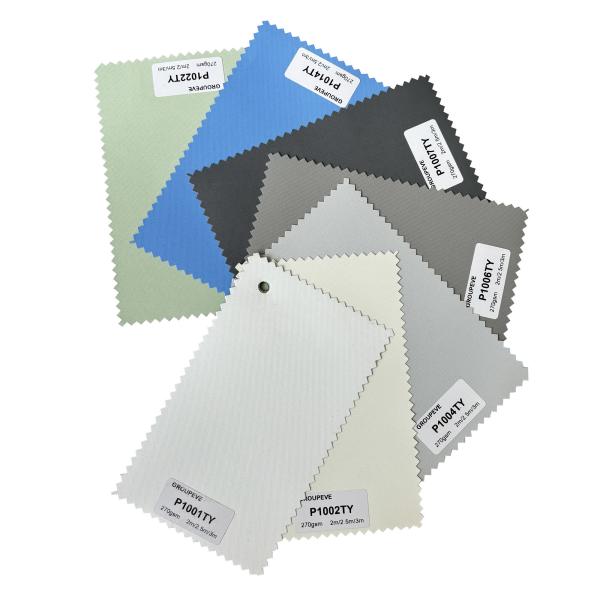 Wholesale 3m With Cheap Price Ready Stock 100% Polyester Silver Coated Roller Fabrics For Window Treatment
