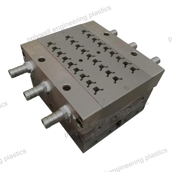Plastic PA Profile Extrusion Mould in PA66 GF25 Thermal Break Strip Extruding Machine