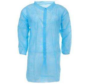 Quality 2XL Waterproof Disposable Laboratory Gown With Velcro Closure wholesale