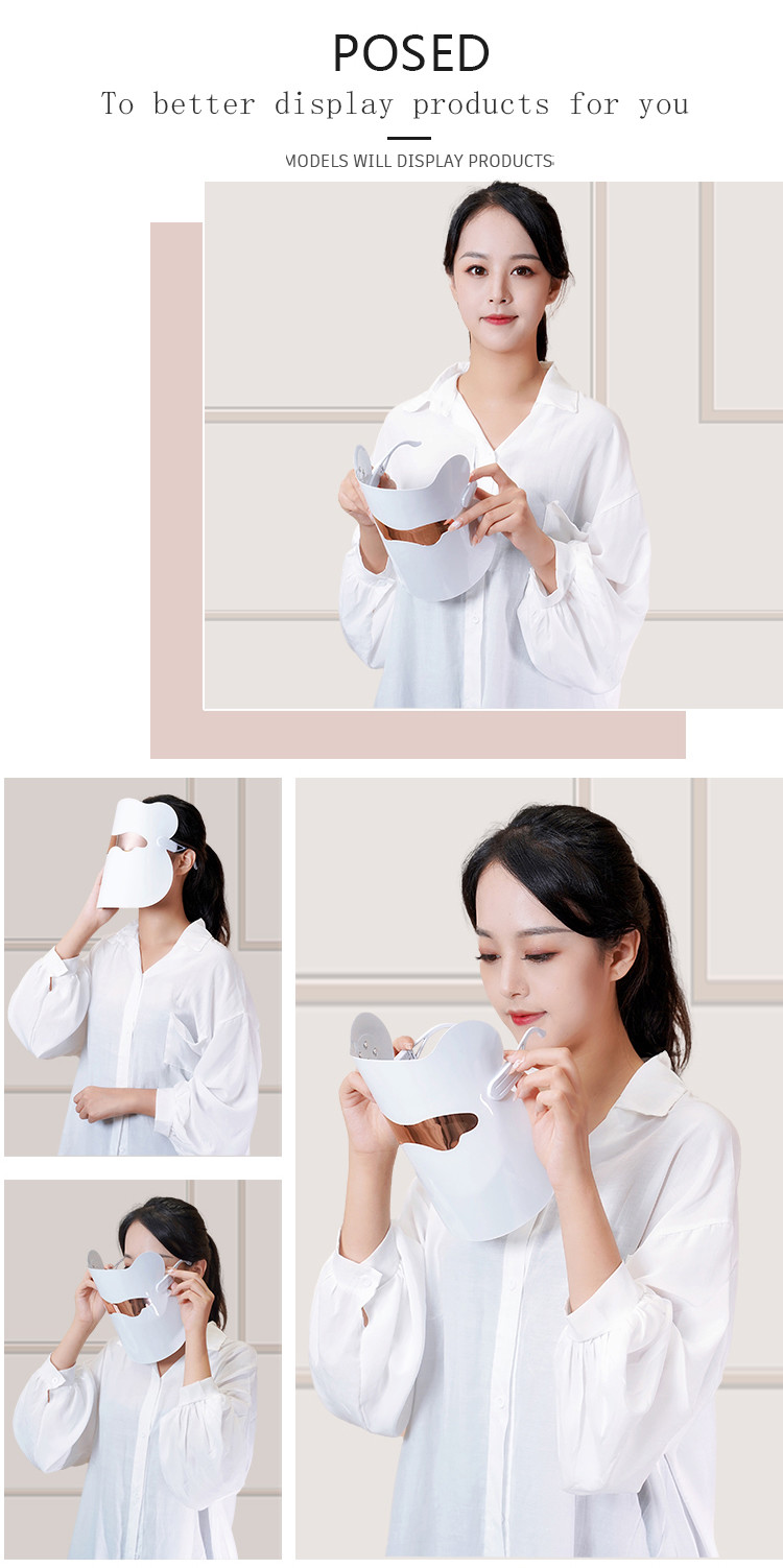 Led Facial Mask Beauty Skin Light 7 Color Led Beauty Mask Led Electrical Beauty Mask
