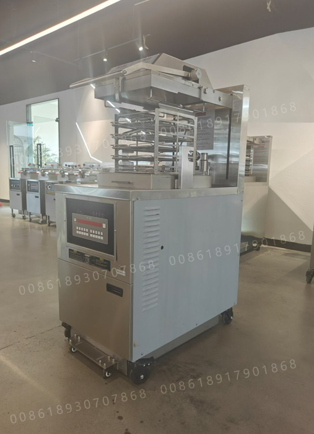 PFG-5910 8 Head 55L 220V Gas Chicken Pressure Fryer Manufacturer