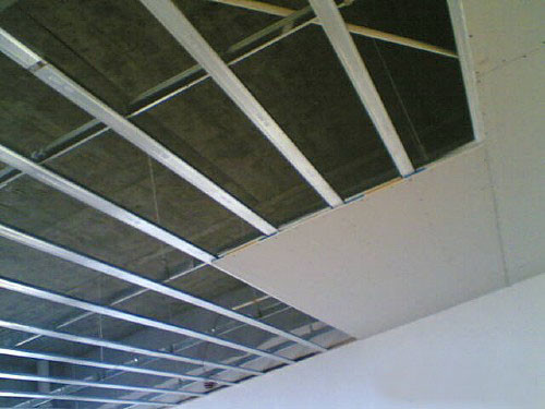 Silver White Color Ceiling Keel , Galvanized Ceiling C Channel High Strength