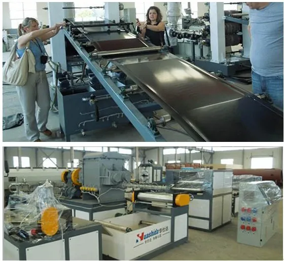 HDPE Heat Shrinkable Sleeve Production and Adhesive Coating Line Thickness 1.5-3.5 mm