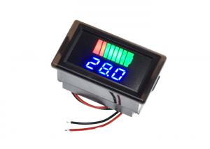 China Car Battery Charge Level Indicator Blue Display Module For Arduino 12 - 60V on sale