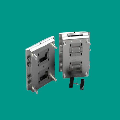 H13 Cavity Plastic Injection Molds POM Injection Molding For Communications